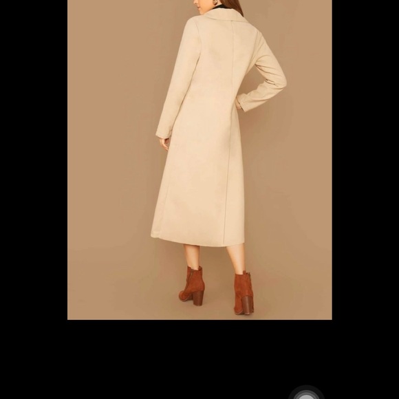 Luxury Long Fall Coat - Picture 3 of 4